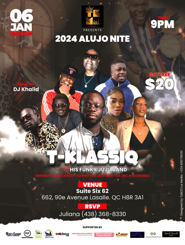 2024 Alujo Nite flyer